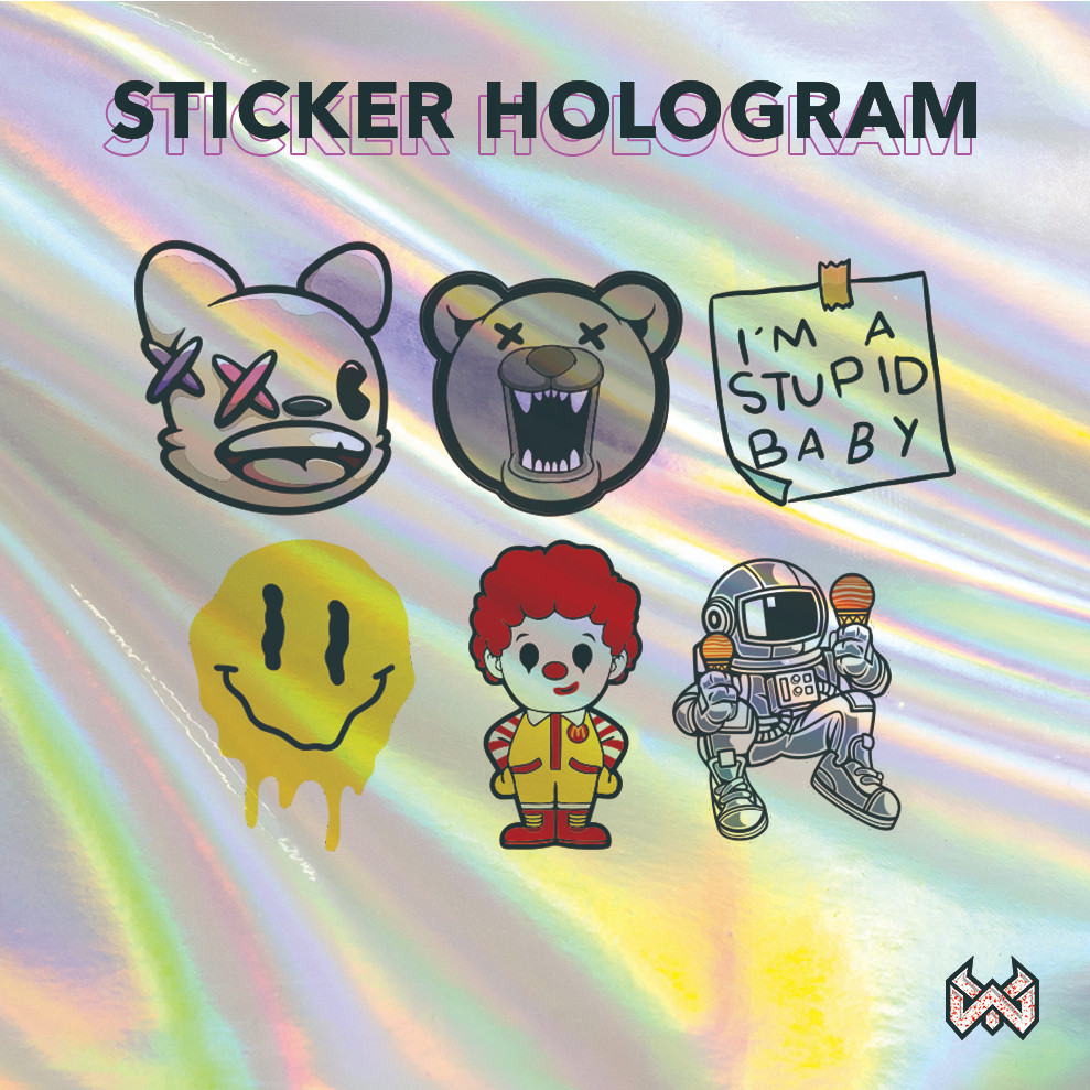 

Wrap* Hologram Dalam 19 Wrap Skin Stiker Garksin CUSTOM Gratis (2pcs)