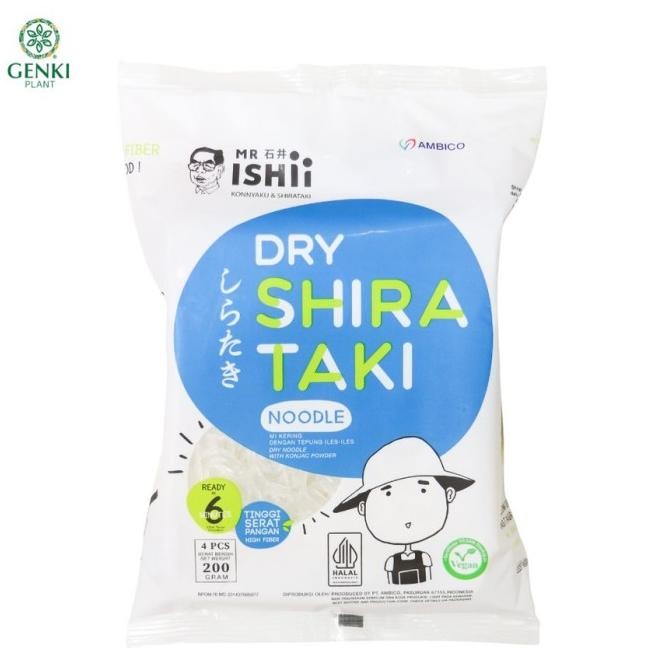 

E Shirataki Kering Dry Shirataki - 200 G