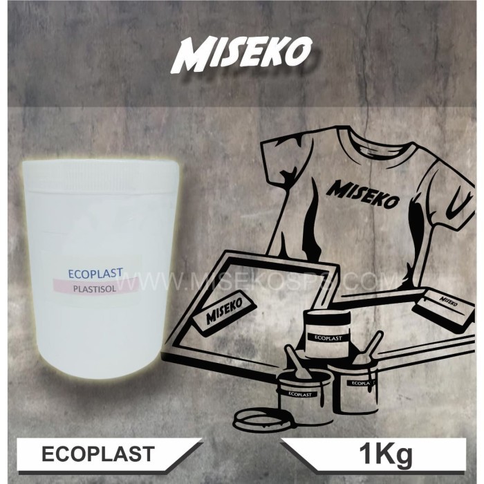

Tinta Sablon Plastisol Ecoplast 1Kg - Biru