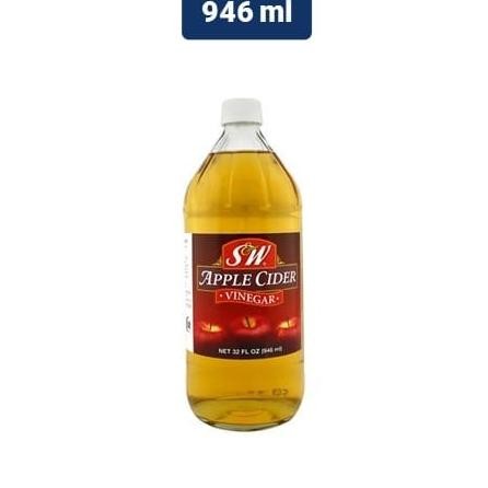 

Sw | S&W Cider Vinegar | Cuka Apel 946Ml