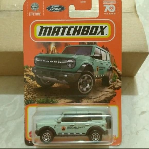 matchbox 2021 ford bronco national