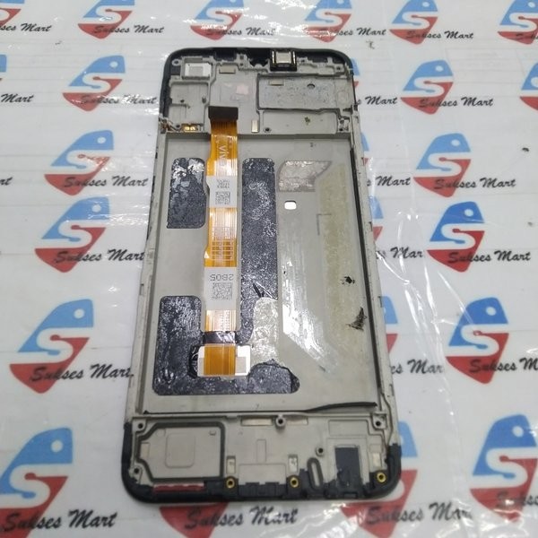 Lcd Full Assy Vivo Y20 2021 Black Ori Copotan