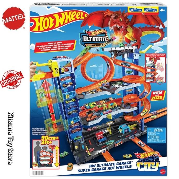 Hot Wheels City Ultimate Garage Track Defeat the Dragon Original