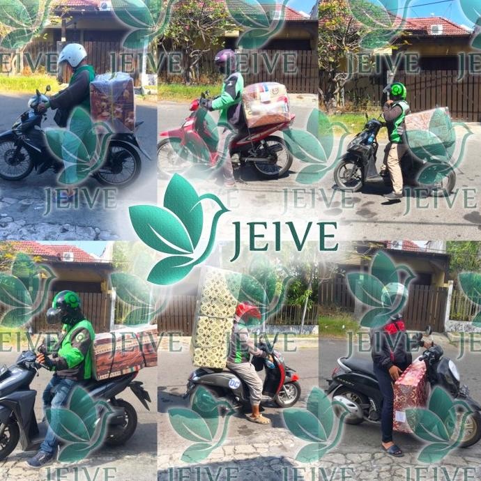 Kasur busa lipat 200x90x10cm INOAC