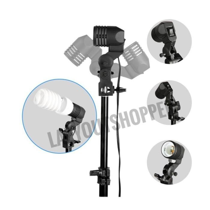 Paket Umbrella Payung Lighting Studio Putih Tanpa Lampu