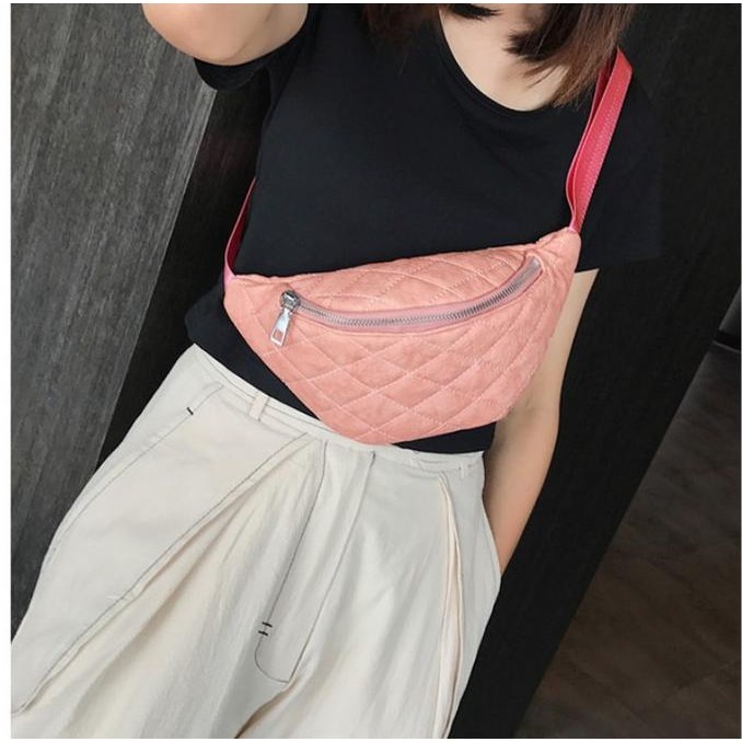 Tas Slempang Dada Wanita Sling Bag Cewek Import Tas Pinggang Kekinian