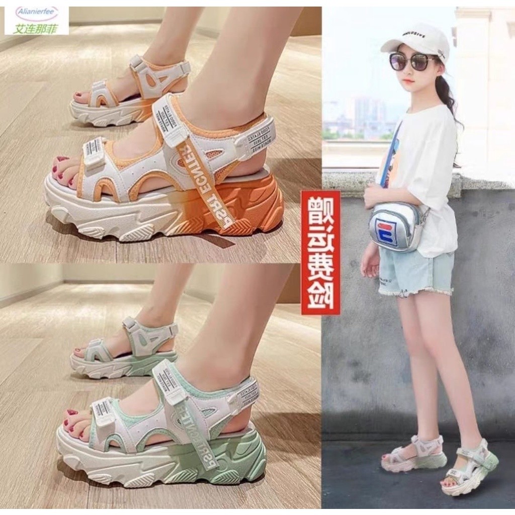 Sandal Anak Cewek Cowok Sandal Anak Perempuan 1 Tahun Bisa Cod Sandal Anak2 Prempuan Labubu Sendal A