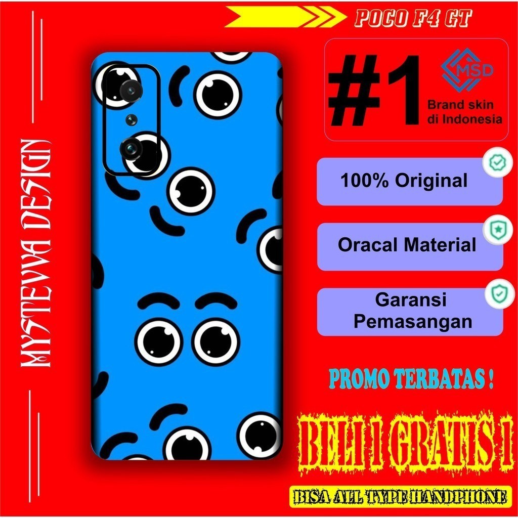 

Wrap* Poco F4 Gt Wrap Skin Stiker Garksin CUSTOM Gratis (2pcs)