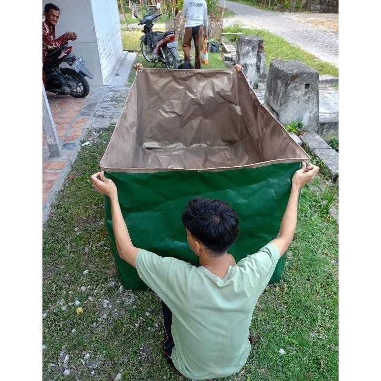 DISKON custom terpal kolam type A20 korea cap lele