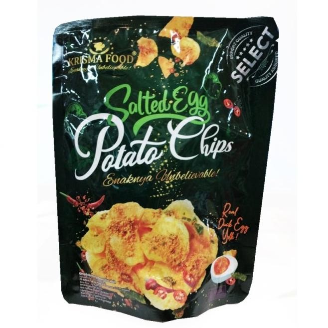 

Krisma Food Ed Egg Potato Chips 60 Gram Export Quality
