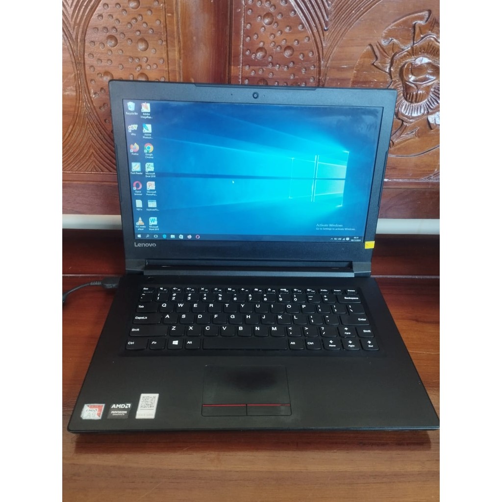 Laptop Lenovo V110-14AST Spesial laptop gaming dan desain AMD A9 LAPTOP BERGARABNSI