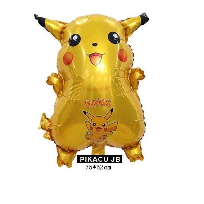 Pikacu Garland Decoration Set/Dekorasi Ultah Pokemon/Balon Foil Birthday Anak