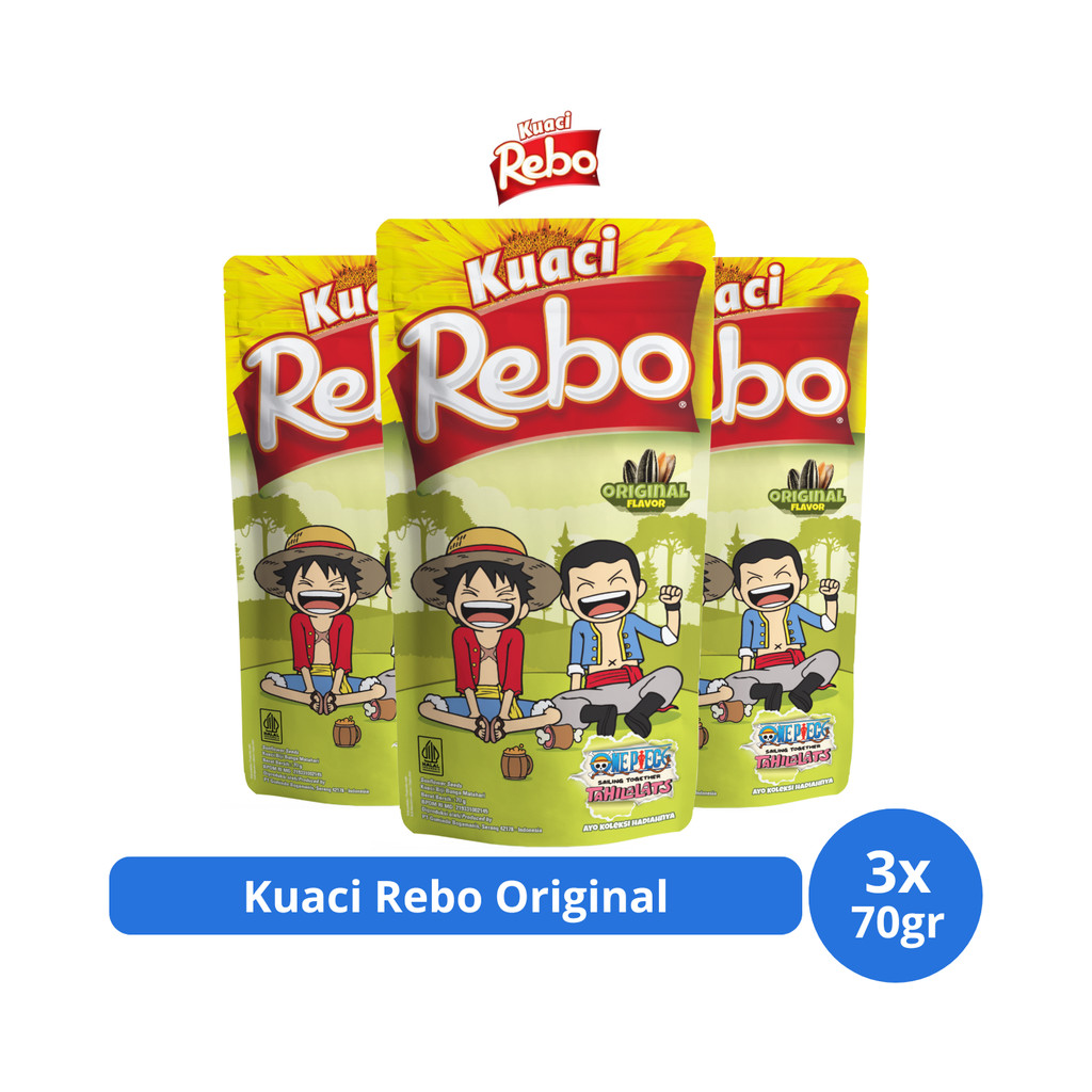 

Kuaci Rebo Original 70gr x 3 pcs