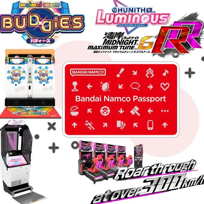 KARTU CARD BANDAI NAMCO PASSPORT BANAPASSPORT BANAPASS WMMT WANGAN MIDNIGHT MAXIMUM TUNE MAIMAI CHUN