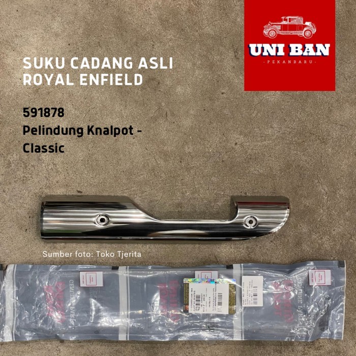 Pelindung Knalpot Classic 591878 - Royal Enfield ASLI