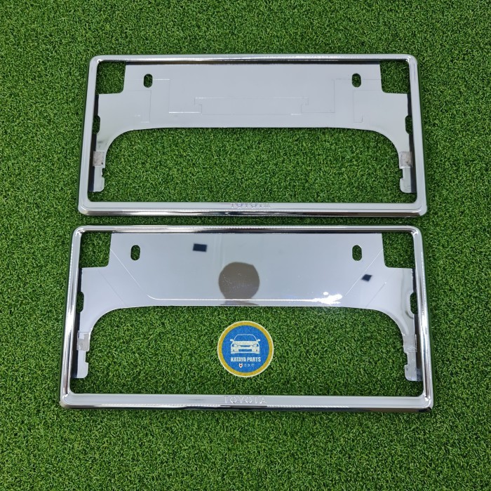 Frame Plat Nomor Toyota JDM Yaris Innova Kijang Fortuner Sienta Voxy