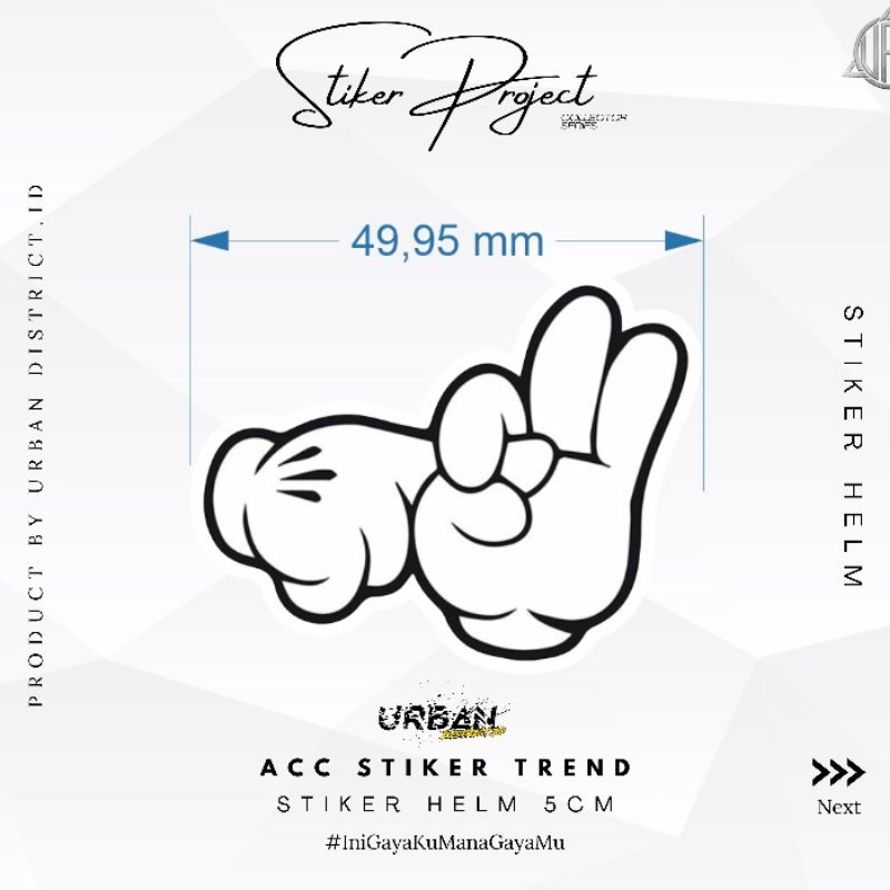 

Wrap* Stiker Helm Laptop Dekorasi Kekinian Size S 5 Cm By Urban District Id Sk 20 Wrap Skin Stiker Garksin CUSTOM Gratis (2pcs)