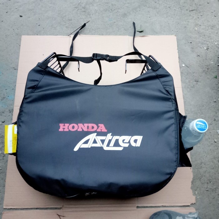 TAS RAIN COVER KERANJANG TENGAH HONDA ASTREA GRAND LEGENDA IMPRESA