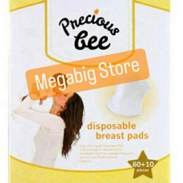

Precious Bee Breastpad Precious Bee Breast Pad Isi 70Pcs