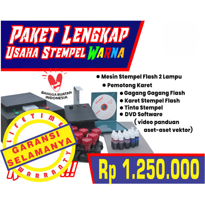 

Paket Hemat Mesin Stempel Lampu U