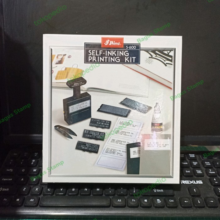 

Stempel Shiny S600 (Printing Kit) / Stempel Bongkar Pasang