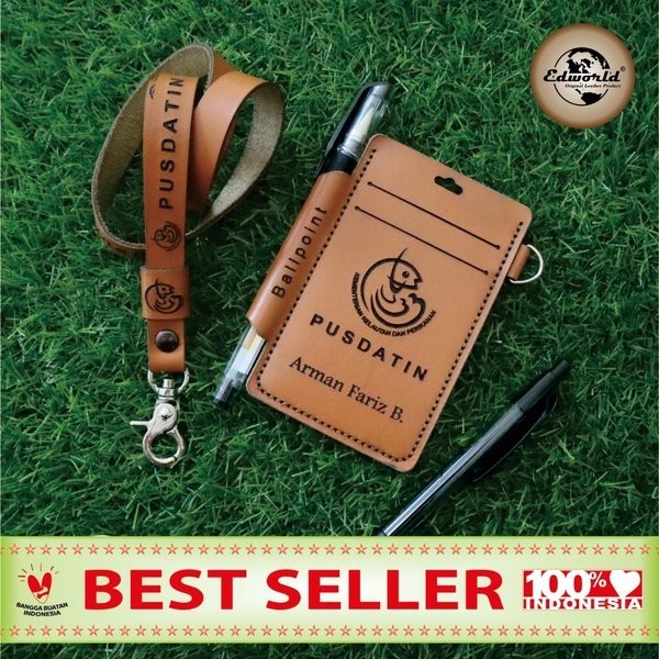 

Id Card Holder Kulit Asli Pulpen Custom