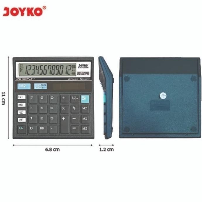 

TERSEDIA JOYKO DTC-1313CH CHECK & CORRECT CALCULATOR - KALKULATOR MEJA 1313CH