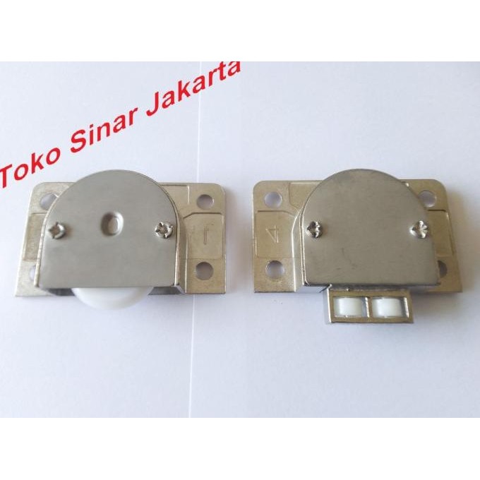 RODA REL RELL PINTU LEMARI SLIDING SLEDING GESER DORONG MEBEL FURNITURE BESI 1111T