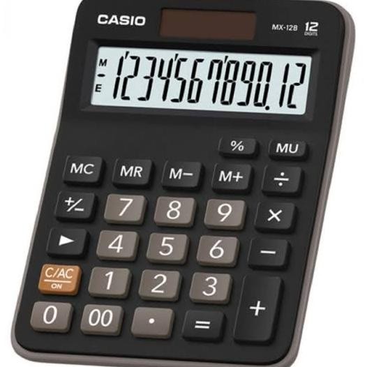 

TERSEDIA CASIO MX-12B KALKULATOR DESKTOP MEJA / CALCULATOR KANTOR MX 12 B