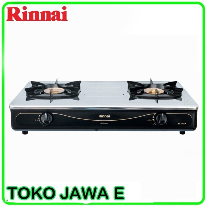 RINNAI 602E KOMPOR GAS STENLIES BODY ATAS BUKA TUTUP