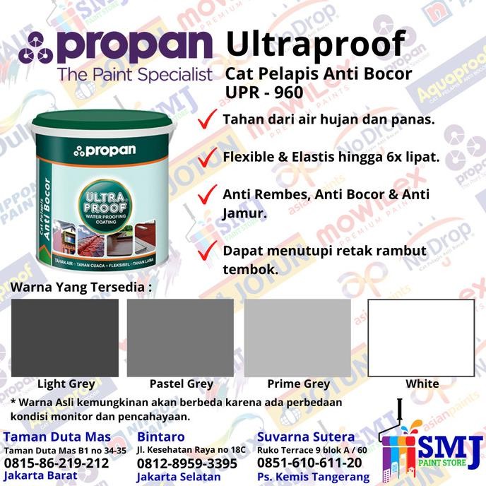 PROMO AQUAPROOF WARNA PUTIH KEMASAN 20 KG