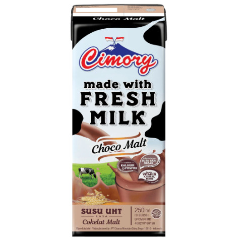 

CIMORY UHT CHOCO MALT 250ML