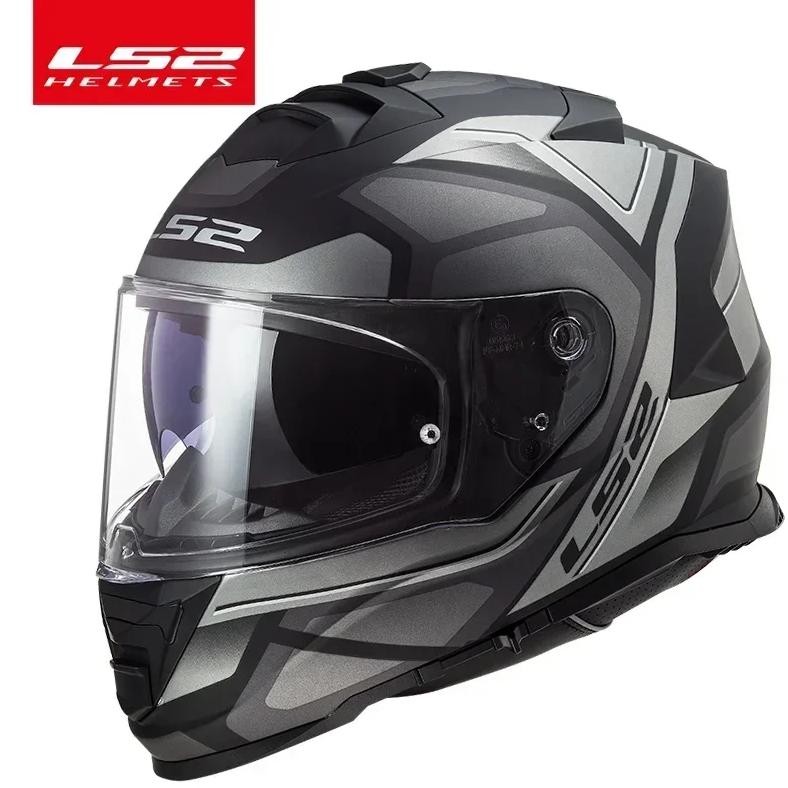 original ls2 ff800 motorcycle helmet ls2 storm full face helmet kaciga casco moto capacete with fog-