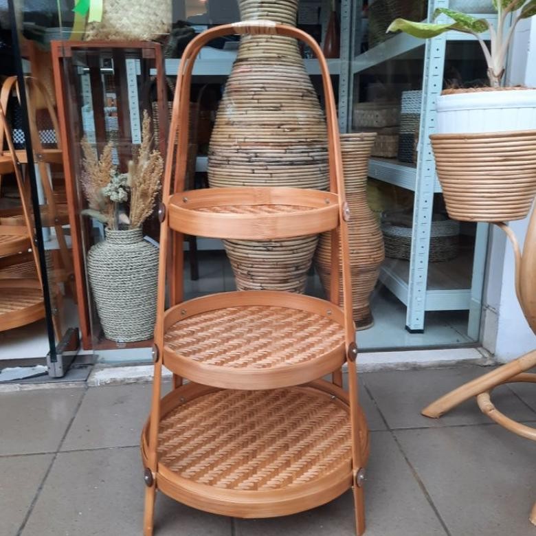 RAK BUMBU DAPUR / TEMPAT BUMBU / RAK BAMBU / RAK BAWANG RB01