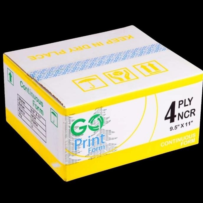 

TERLARIS - Continuous Form 9,5 x 11 4 ply NCR ( Bisa request bagi 2)