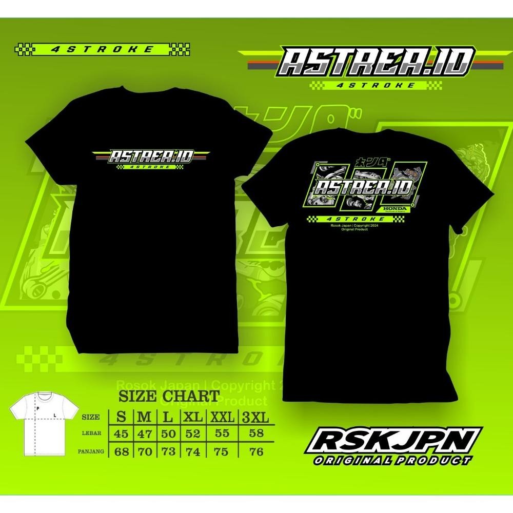 Kaos Astrea.Id Motor Honda Astrea Grand Grend Bulus Prima Riders Herex Indonesia Free Stiker Origina