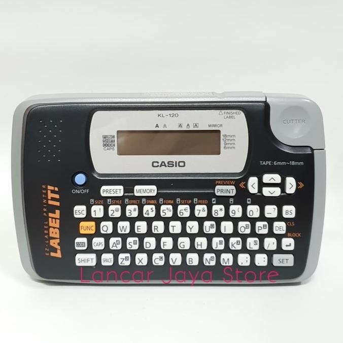 

Casio Label It KL120/Printer Label Casio KL-120/Label it Printer Casio