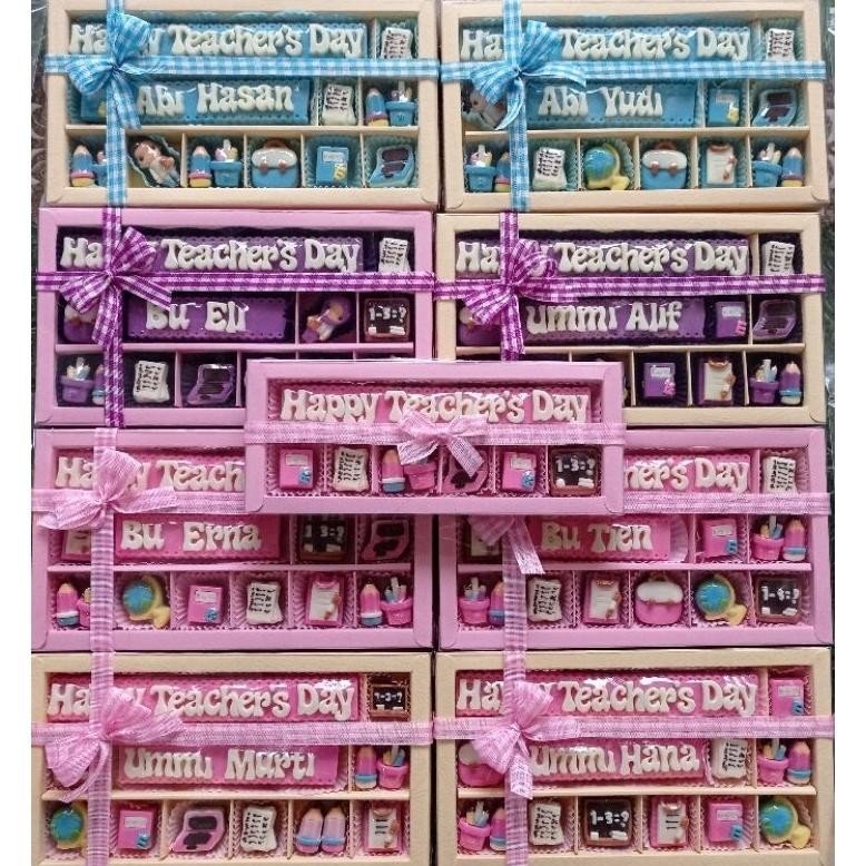 Coklat Ucapan S18, Ucapan Hari Guru, Ulang Tahun, Natal