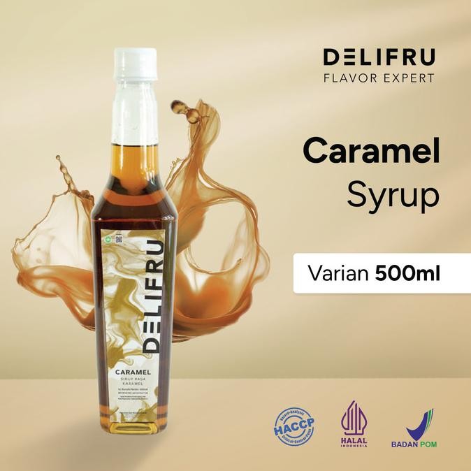

HARGA DISKON Delifru Syrup Caramel - Sirup Karamel 500 ml