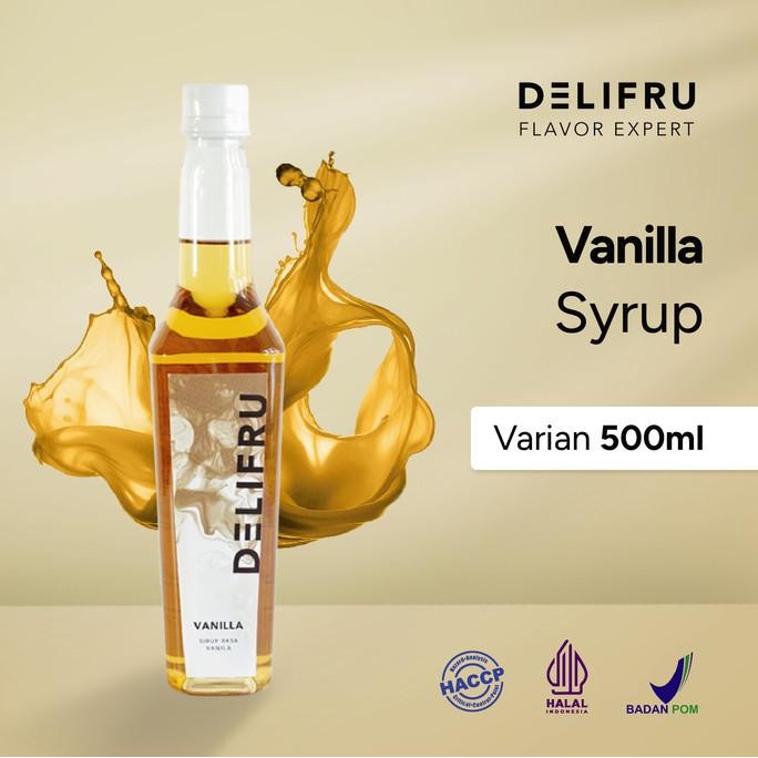 

DISKON Delifru Syrup Vanilla - Sirup Vanilla 500 ml