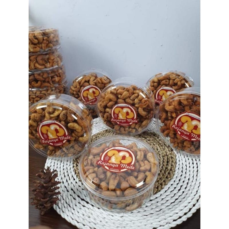 

Kacang Mede / Mete Panggang Pedas Manis, Disko,, Original, Balado, Gula Aren