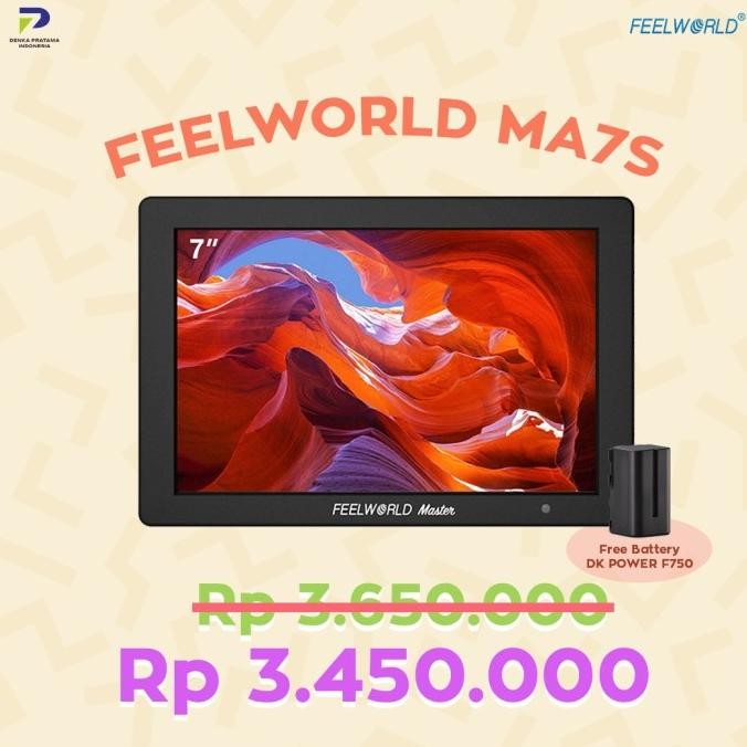 HARGA DISC - Feelworld Master MA7S Monitor 7" HDMI+SDI