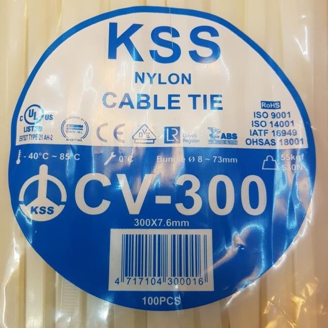 

NEW cable ties cv-300 300x7.6mm /kabel ties