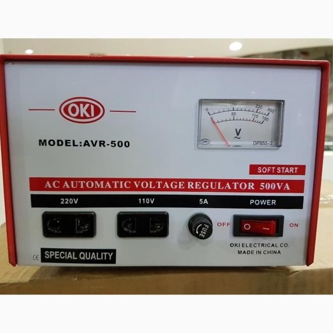 HARGA DISC - Stabilizer regulator listrik OKI 500watt