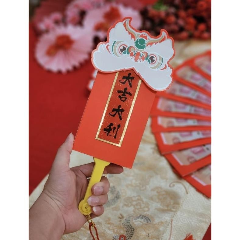 

Angpao Imlek Premium Kipas Emas 2024 Limited / Angpau Imlek 2024 Tahun Baru