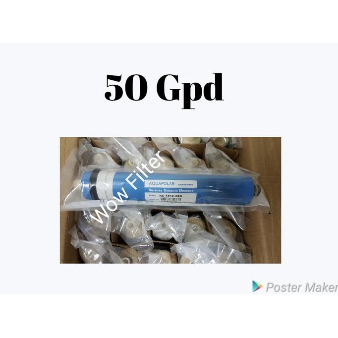 

Membrane Ro 50 Gpd Aquapolar Reverse Osmosis Membrane !! Ready