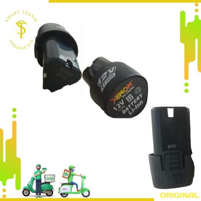 BATRE POTONG Potong rumput batre bor cordles 12v XENON - baterai bor [terbaik]