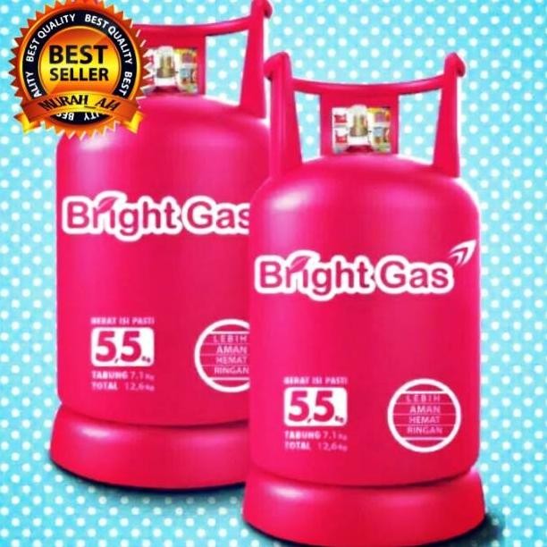 Tabung Gas Isi Elpiji Gas Isi 5,5 Kg Depok