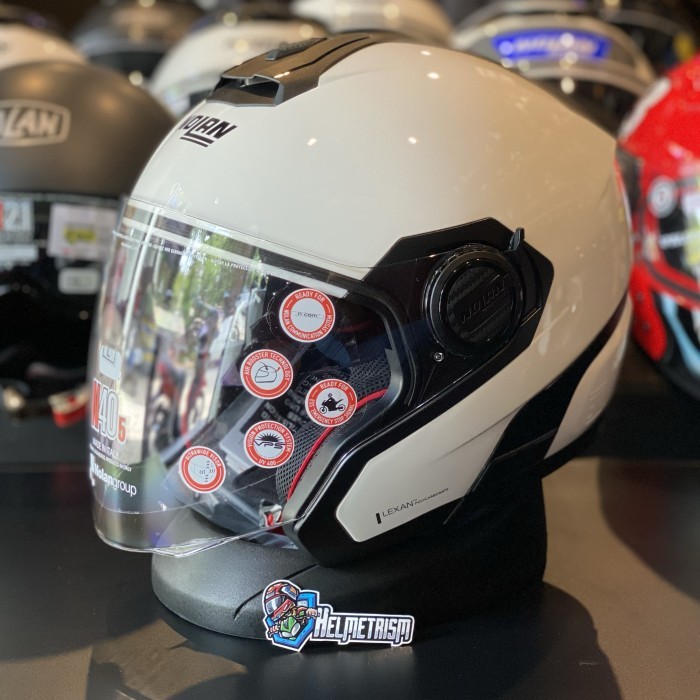 Nolan N40-5 special N-COM White