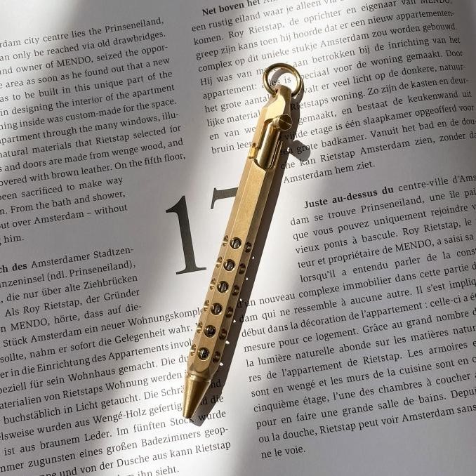 

TERLARIS - Gold Brass Pen Luxor / pulpen